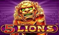 5 lions UK slot