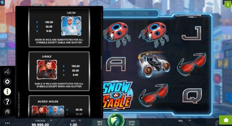 Action Ops: Snow and Sable UK slot game