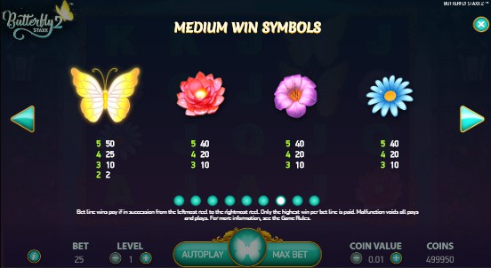 Butterfly Staxx 2 UK slot game