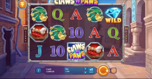 Claws Vs Paws UK slot game