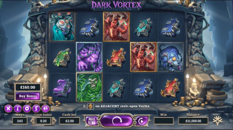 Dark Vortex UK slot game