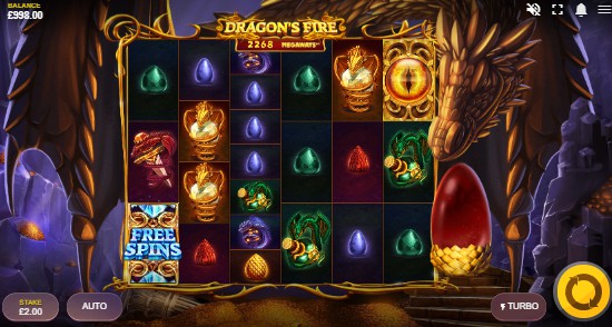 Dragon's Fire Megaways UK slot game