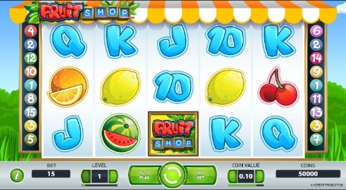 Fruit Shop UK slot game