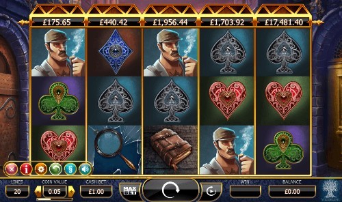 Holmes And The Stolen Stones UK slot game