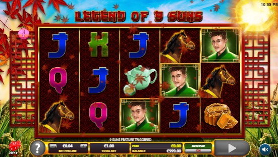 Legend of 9 Suns UK slot game