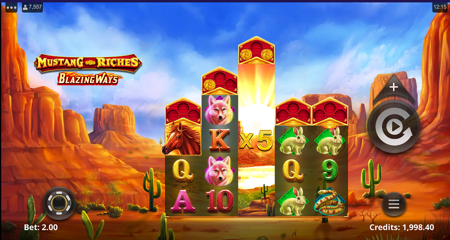 Mustang Riches Slot Gameplay