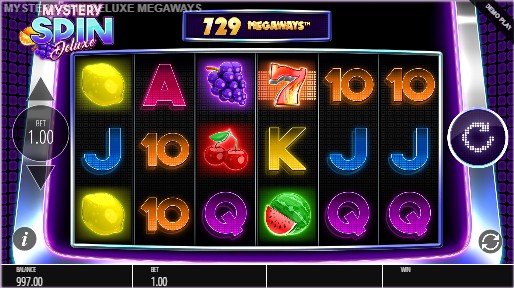 Mystery Spin Deluxe Megaways UK slot game