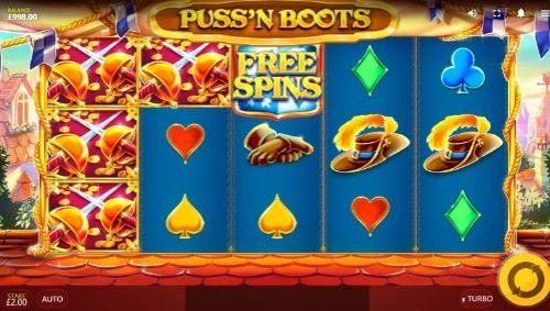 Puss N Boots UK slot game