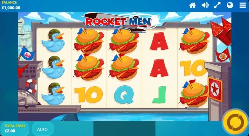 Rocket Men UK slot game