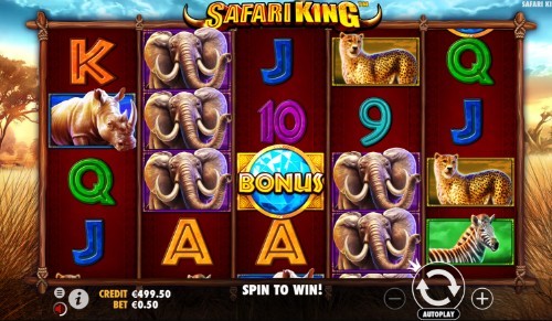 Safari King UK slot game