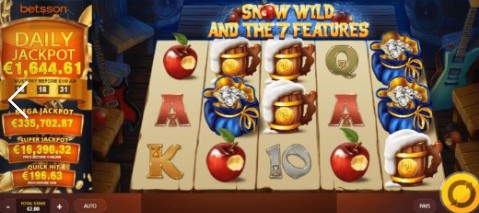 Snow Wild and the 7 features UK slot game