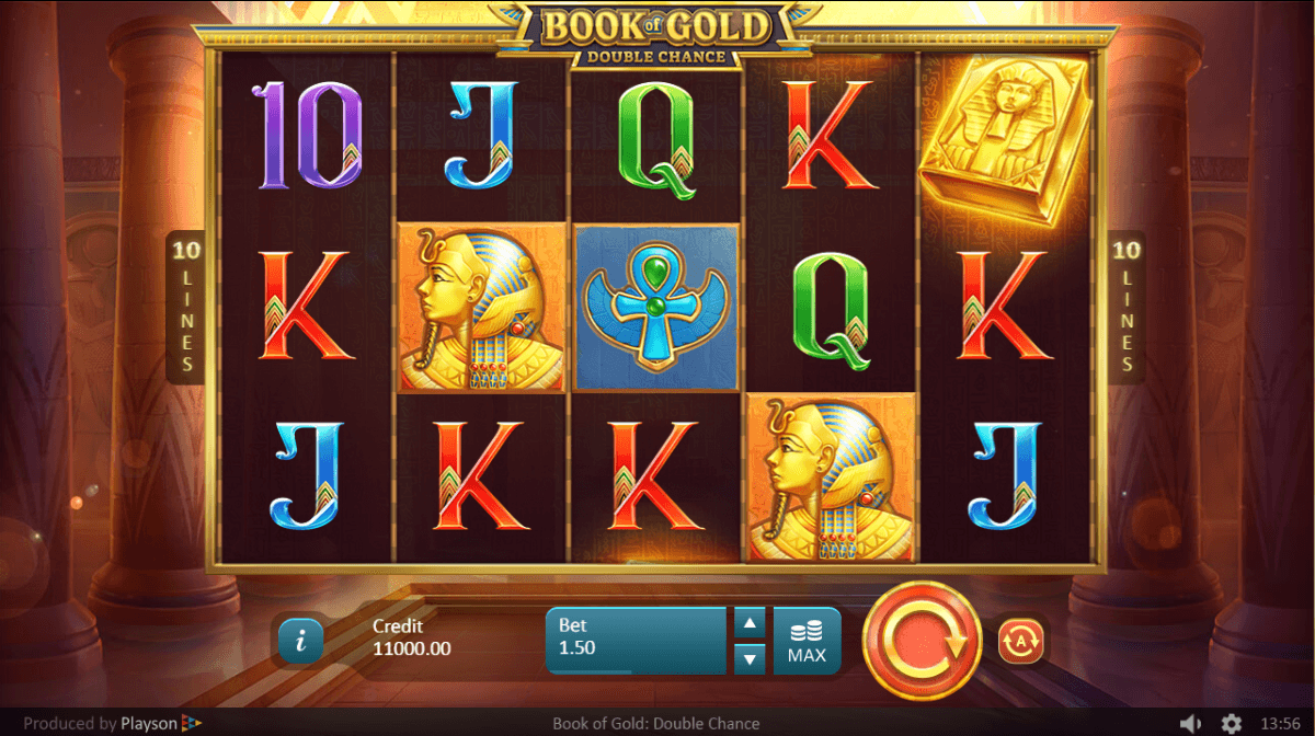 Book of Gold: Double Chance UK slot game