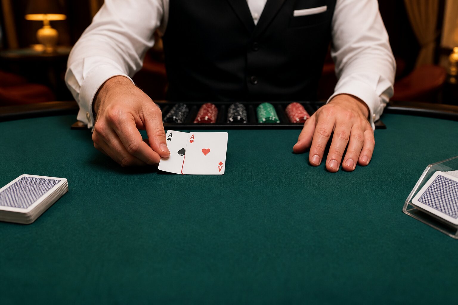 Can the Dealer Split in Blackjack? Dealer Rules Explained