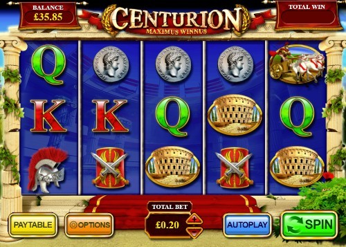 Centurion UK slot game