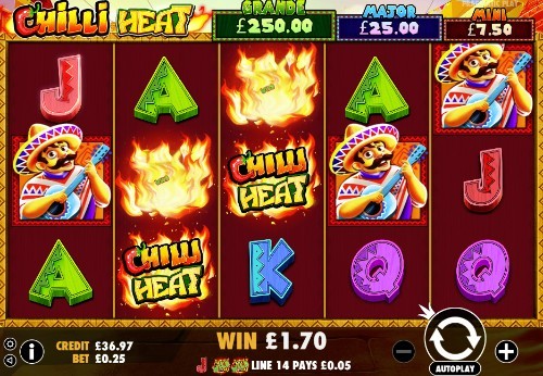 Chilli Heat UK slot game