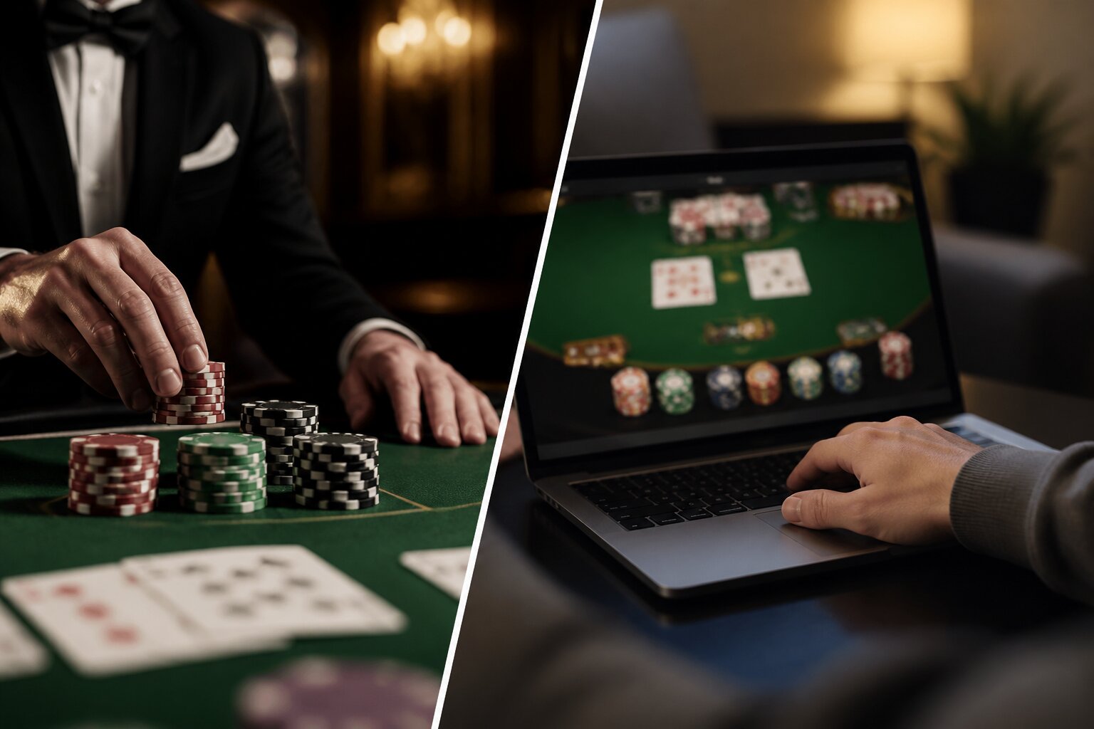 Online Blackjack vs Land Casino Blackjack: Key Differences Explained