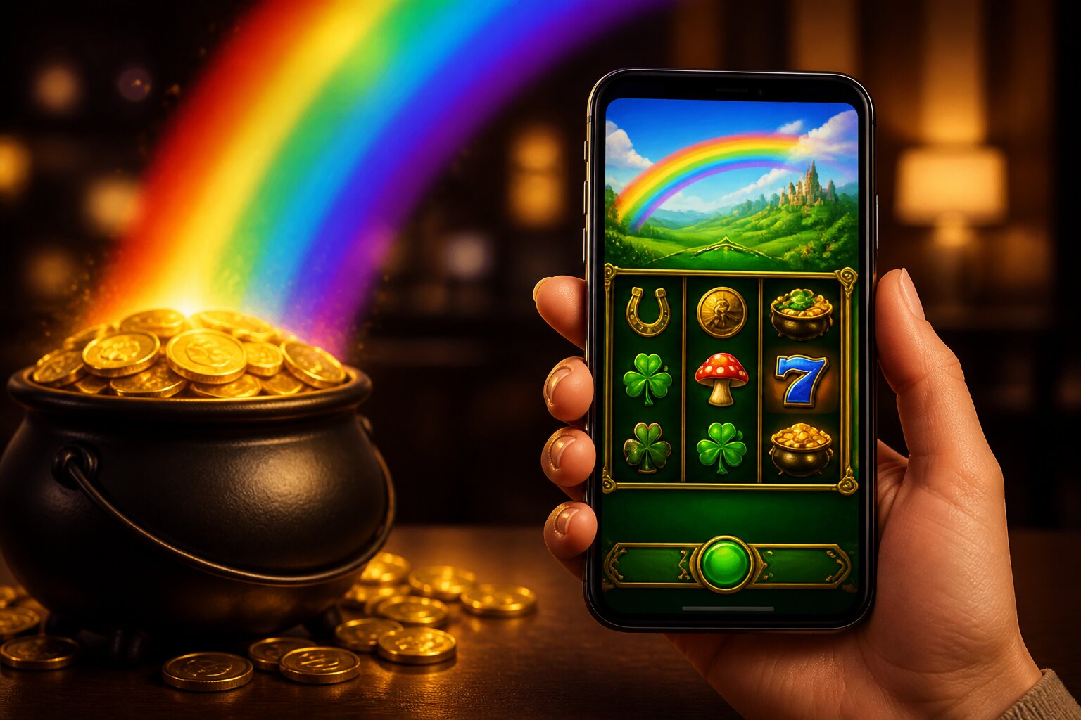 Rainbow Riches Pay By Phone Bill – Play Slots & Deposit by Mobile