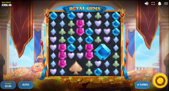 Royal Gems UK slot game