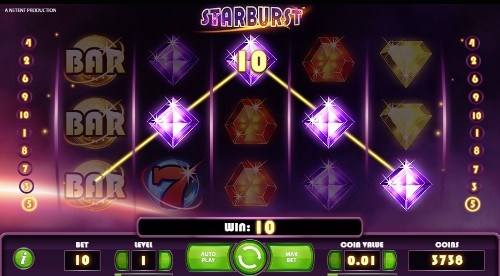 Starburst UK slot game