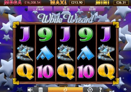 White Wizard Jackpot UK slot game
